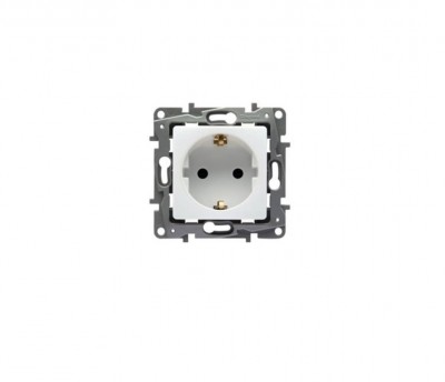 Legrand Niloé 2P+F csatlakozóaljzat, csavaros, fehér